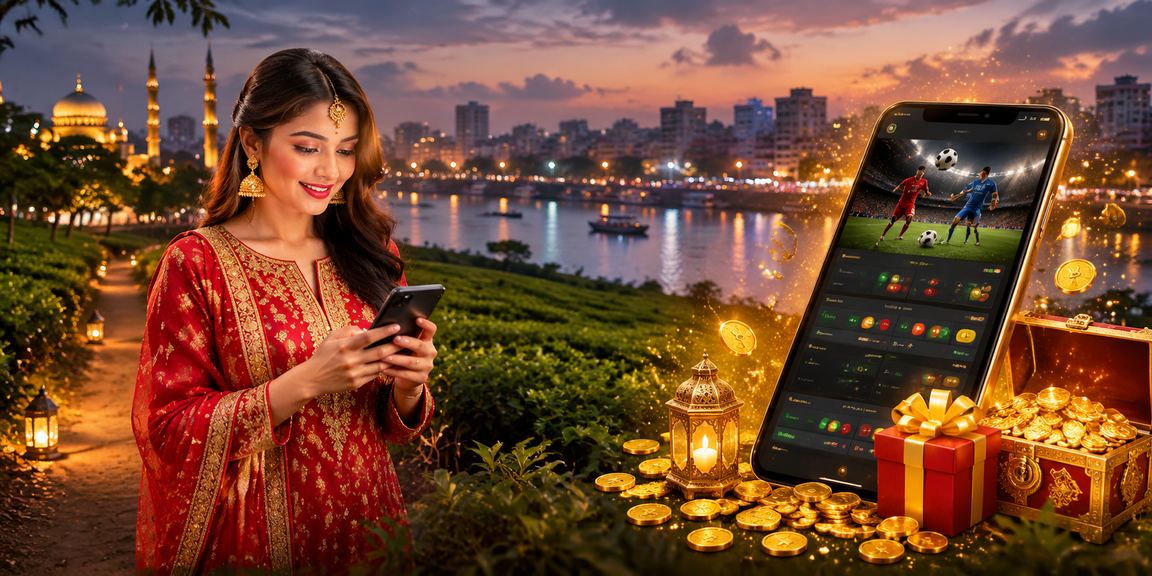 নারায়ণগঞ্জের খেলোয়াড় ঈদ উৎসবে rk9999 মোবাইল ক্যাসিনো উপভোগ করছেন